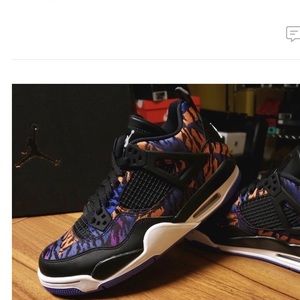 Air Jordan 4 SE GS Rush Violet Racer Blue